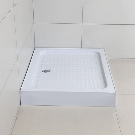 Kabina Prysznicowa Przesuwna Czarna Loft 120 x 90 + Brodzik Biały 14 Cm + Syfon